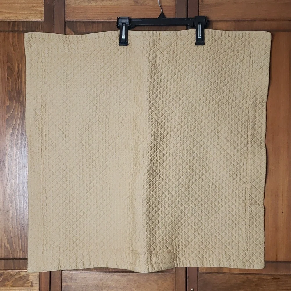 Restoration Hardware Diamond Matelasse Euro Sham
